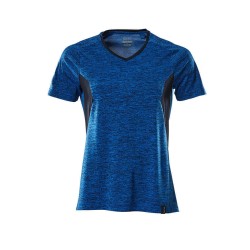 Mascot Accelerate 18092 Ladies Fit T-shirt Azure Blue Flecked Dark Navy