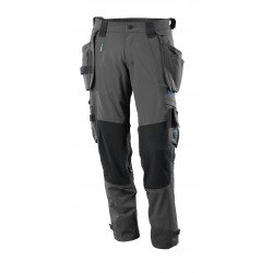 Mascot Advanced 17031 Pants With Kneepad Pockets And Holster Pockets Dark Anthracite